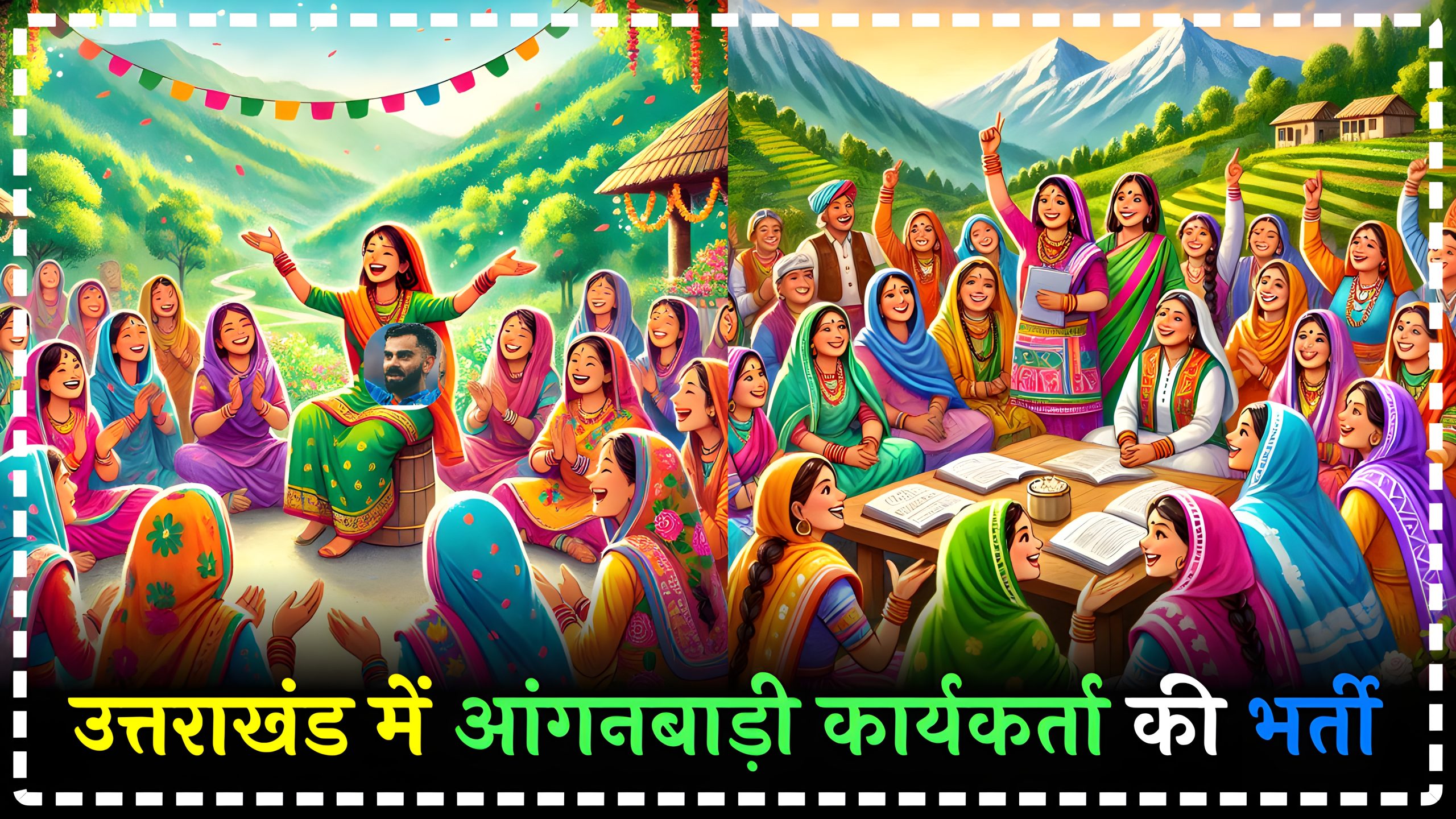 उत्तराखंड में 6500 आंगनबाड़ी कार्यकर्ता और सहायिका की भर्ती — Education news photo
