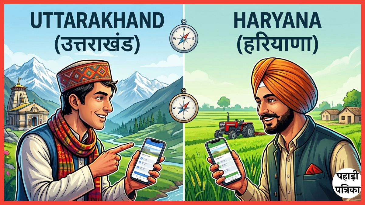 उत्तराखंड और हरियाणा विवाद: Social media पर क्यों आमने-सामने आए युवा? जानें सच्चाई — Uttarakhand news photo