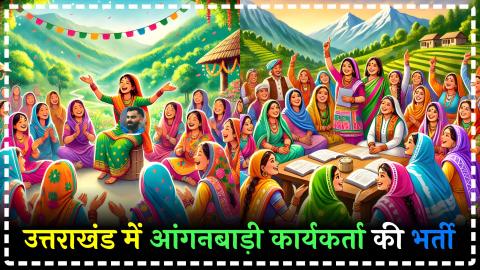 उत्तराखंड में 6500 आंगनबाड़ी कार्यकर्ता और सहायिका की भर्ती — Education