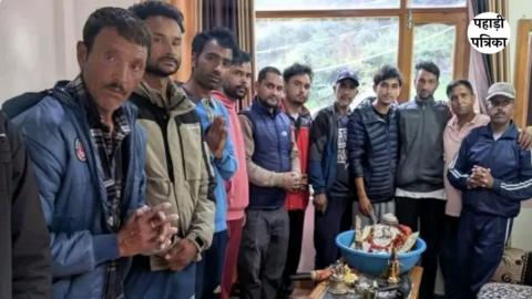 धराली आपदा: खुदाई में मिली कुलदेवी राजराजेश्वरी की सुरक्षित मूर्ति — Uttarkashi