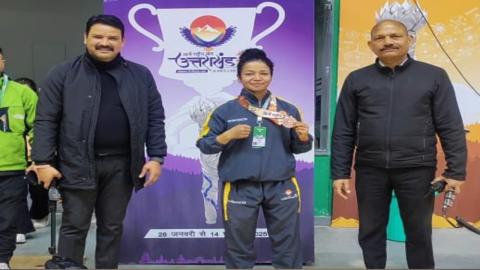 राष्ट्रीय खेल में ज्योति वर्मा ने जीता पदक, उत्तराखंड में खुशी की लहर — Sports