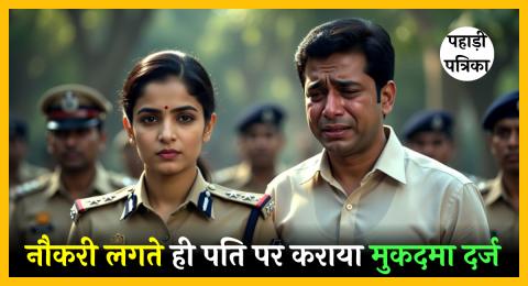 पत्नी को पढ़ा-लिखाकर दारोगा बनाया, अफसर बनते ही पति पर दर्ज हुई FIR पति बोला- झूठा मुकदमा