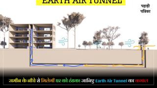 Earth Air Tunnel Technic : 45°C की गर्मी में AC के बिना घर रहेगा ठंडा? जानिए Earth Air Tunnel तकनीक