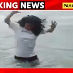 रील के चस्के ने महिला का जान, नदी में खड़े होकर बना रही थी वीडियो, देखें वीडियो