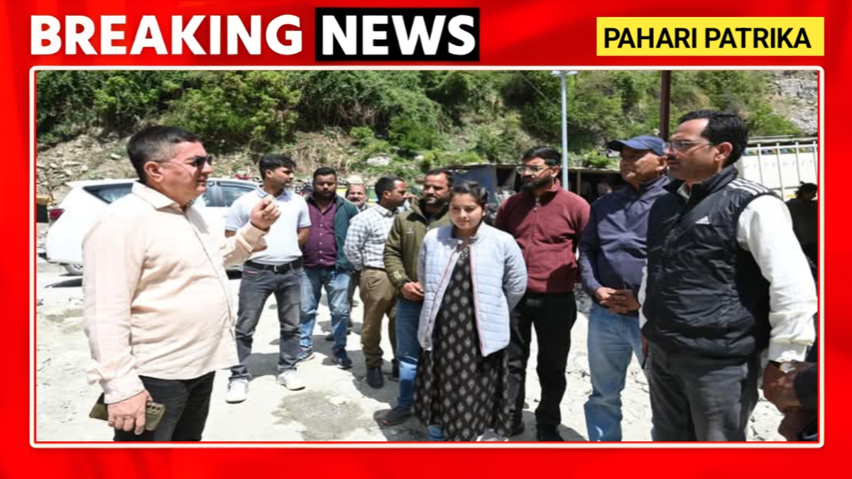 उत्तरकाशी: चारधाम यात्रा की तैयारियों का जिलाधिकारी ने लिया जायजा