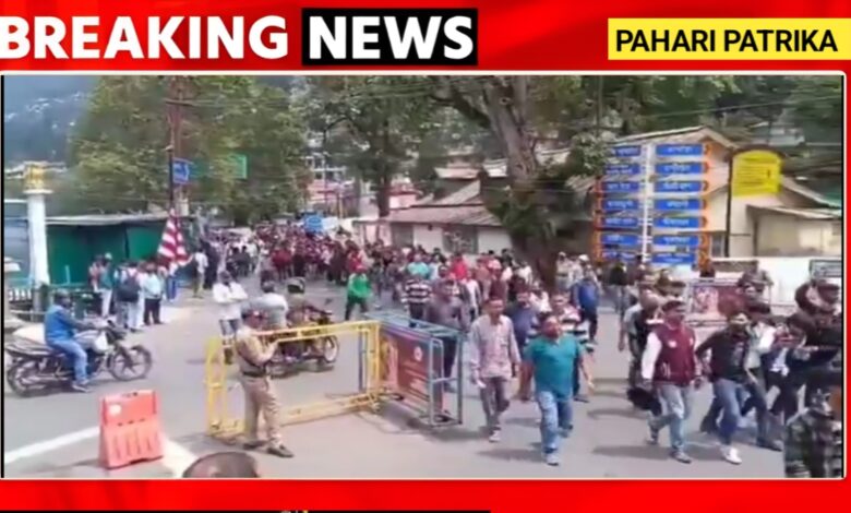 नैनीताल में नाबालिग के साथ घटी घटना के विरोध में व्यापारियों का बंद, सख्त कार्रवाई की मांग