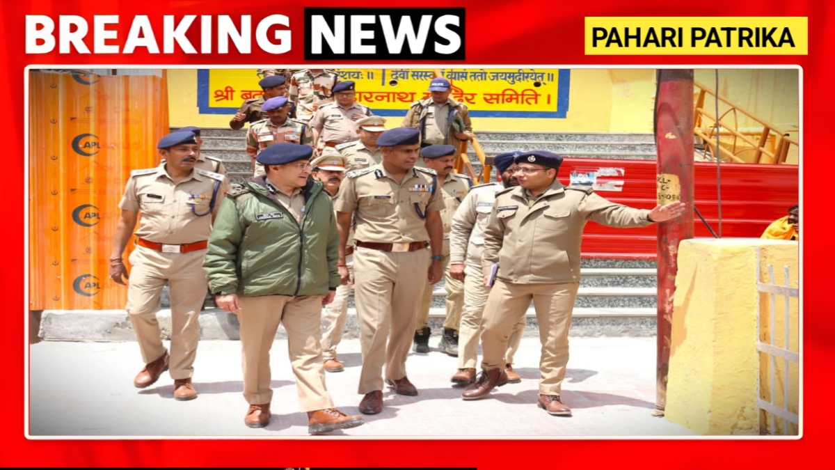 Char Dham Yatra 2025: DGP उत्तराखंड ने बद्रीनाथ और केदारनाथ धाम में व्यवस्थाओं का लिया जायजा