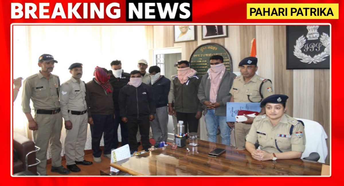 उत्तरकाशी पुलिस की बड़ी कामयाबी: गंगोत्री धाम में चोरी करने वाला गिरोह गिरफ्तार