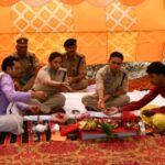 बनभूलपुरा में रखी गई नए पुलिस थाने की नींव