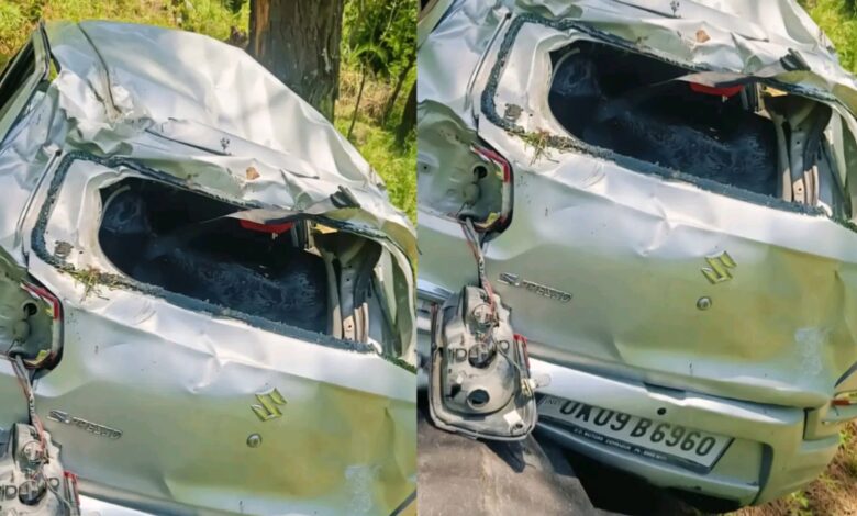 उत्तरकाशी में दर्दनाक हादसा: ऑल्टो वाहन खाई में गिरा, एक महिला की मौत, 6 घायल