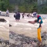 उफनते गधेरे में जिंदगी की जंग: थराली की अनसुनी पुकार