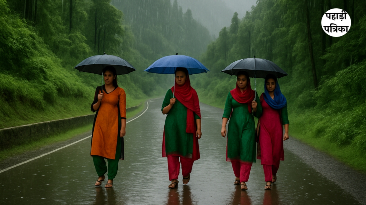उत्तराखंड में आज का मौसम: भारी बारिश की संभावना, जिलेवार अपडेट