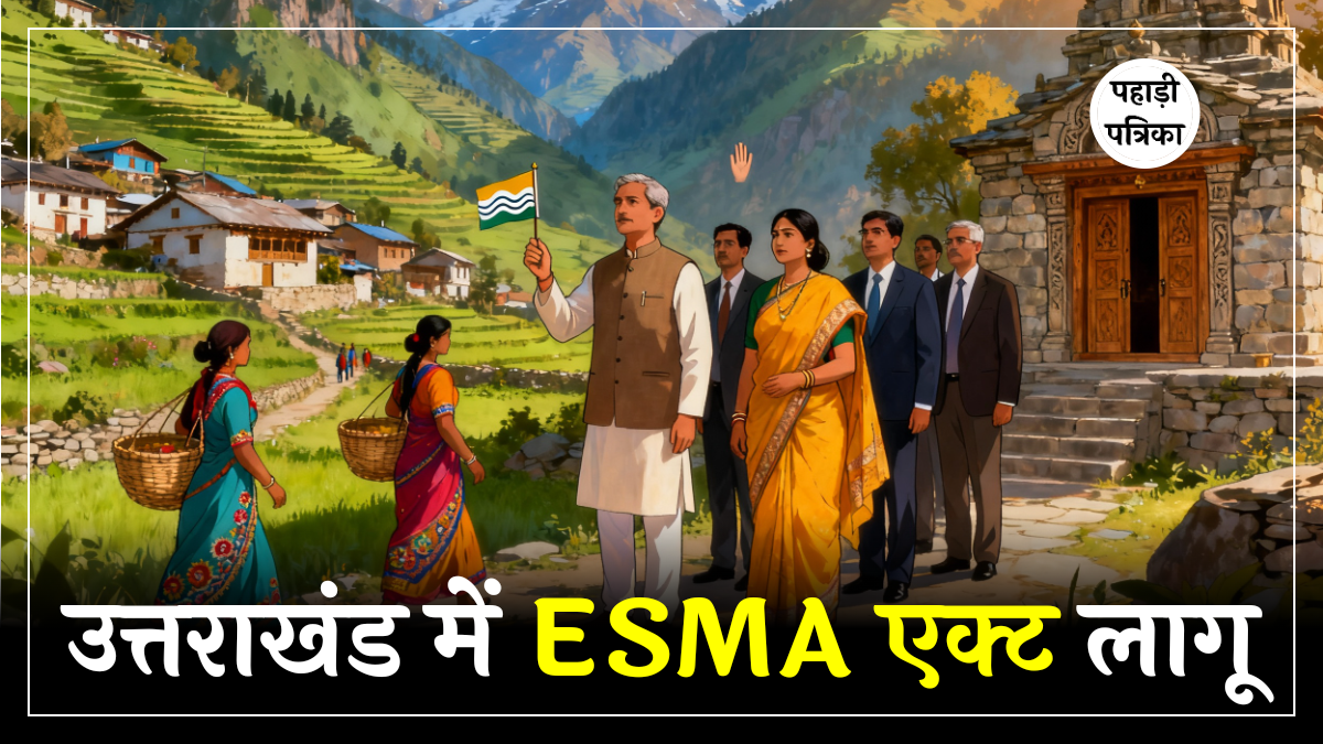 उत्तराखंड में ESMA लागू: UPNL कर्मचारियों का धरना अवैधानिक, ‘नो वर्क नो पे’ का आदेश