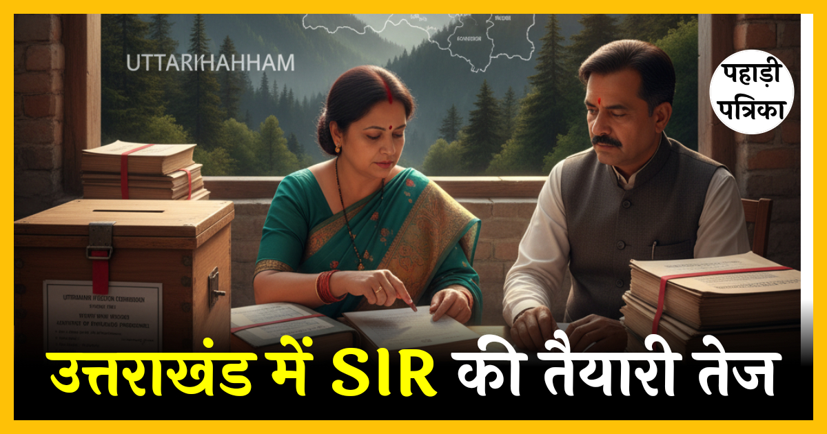उत्तराखंड में SIR की तैयारी तेज: 13 जिलों में 167 नए AERO की हुई नियुक्ति, अब कुल 435 अधिकारी करेंगे काम