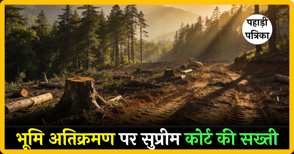 सुप्रीम कोर्ट की सख्ती: उत्तराखंड वन भूमि अतिक्रमण पर फटकार, फैक्ट फाइंडिंग पैनल का आदेश