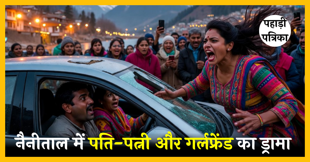 गर्लफ्रेंड के साथ नैनीताल में न्यू ईयर सेलिब्रेट करने आया पति, पत्नी ने रंगे हाथों पकड़ा