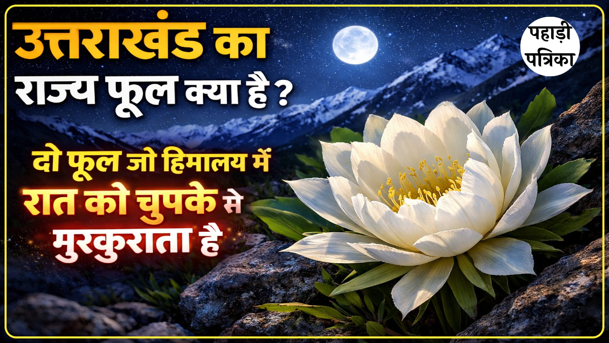 सिर्फ रात में खिलता है ब्रह्मकमल! जानिए उत्तराखंड के राज्य फूल की अनसुनी कहानी